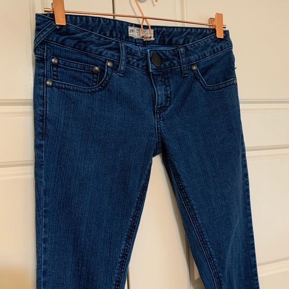Free People Zipped Ankle Skinny Jeans - Picture 5 of 8